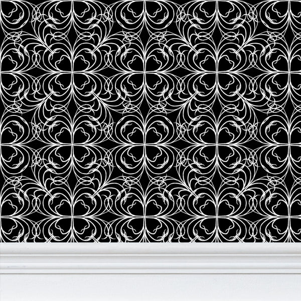 Egret Feathers - Wallpaper Medium Print