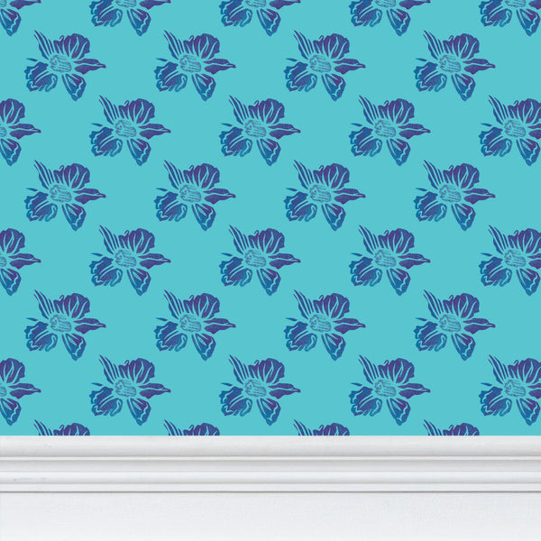 Larkspur - Wallpaper