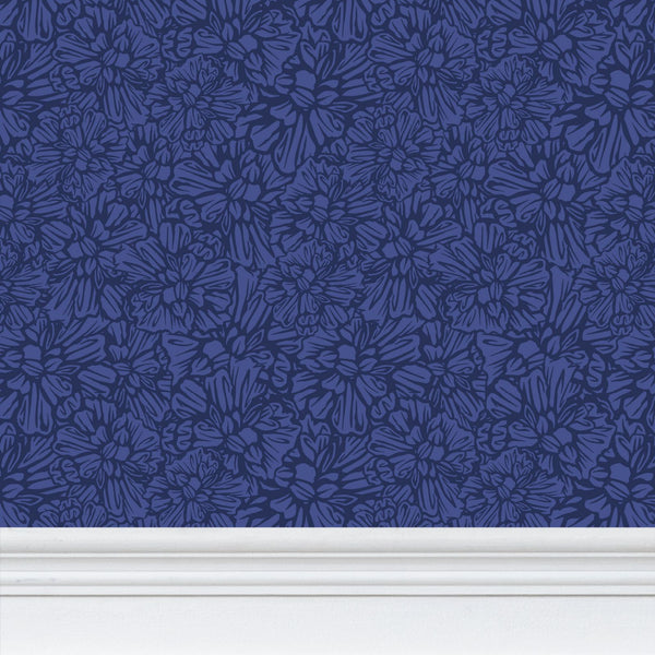 Marigold Floral - Wallpaper Medium Print