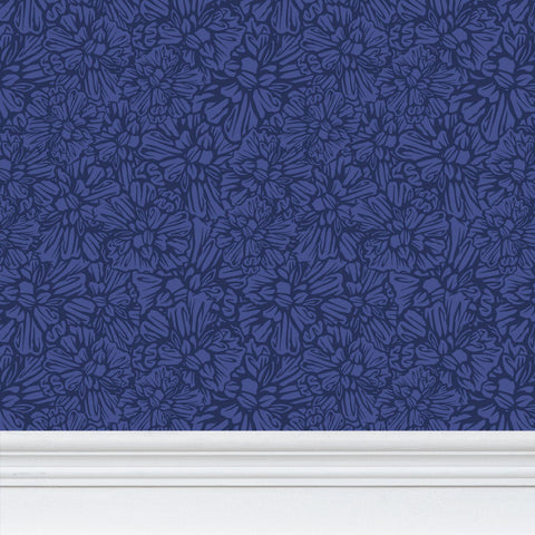 Marigold Floral - Wallpaper Medium Print