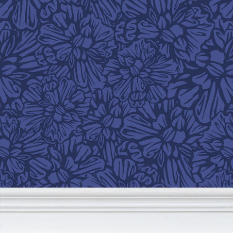 Marigold Floral - Wallpaper Large Print
