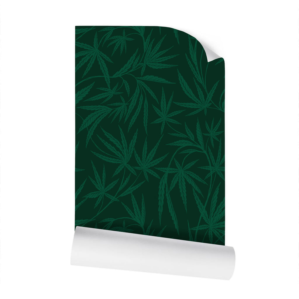 Cannabis IVI Green - Large Wallpaper Print Cannabis IVI Green - Large Wallpaper Print