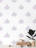 Blazing Star Floral - Medium Repeat Wallpaper Print