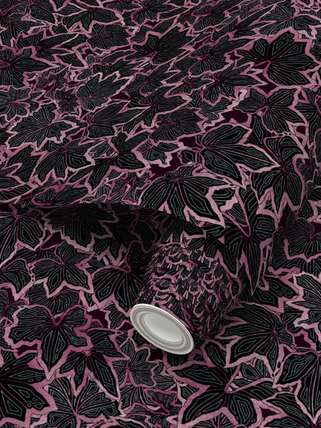 Black Coral Heuchera Large Wallpaper