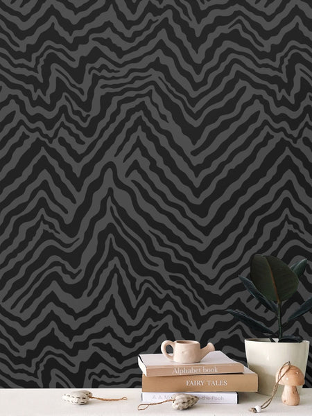 IVI - Gills Pattern - Black Grey