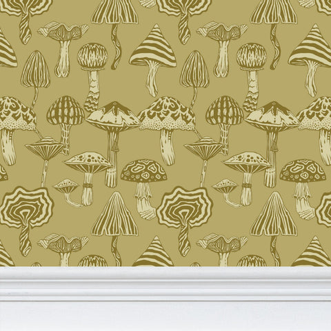 IVI - Mushroom Pattern - Gold
