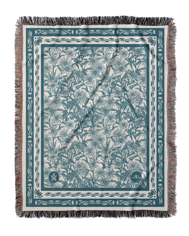 IVI - Mushroom Jacquard Woven Blanket - Four Color