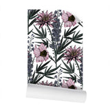 IVI Bouquet - Water Lily, Larkspur, Daisy w/ Cannabis Leaves