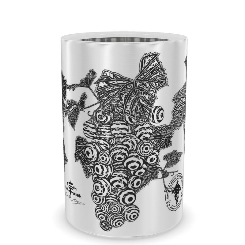 VIN - Grape Clusters - Ambrosia Wine Cooler - Black / Silver VIN - Grape Clusters - Ambrosia Wine Cooler - Black / Silver