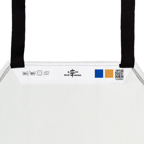 VIN - Grape Vine Apron - White on Black