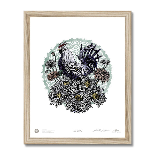AEON 11 November novem + Sun 11 x 14 Framed Print