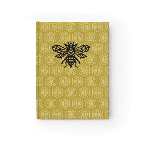 Hive Pattern with Prophet Bee Sketchbook Journal - Blank