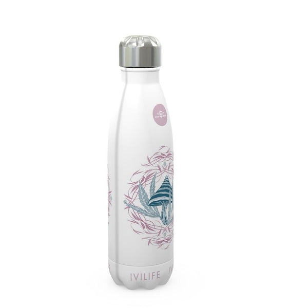 IVI LIFE - Mushroom Stainless-Steel Water Bottle