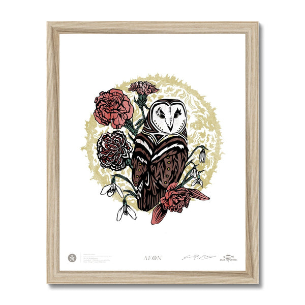 AEON 01 January (Ianuarius) + Sun 11 x 14 Framed Print