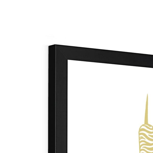 EKO Great Blue Heron Framed Print