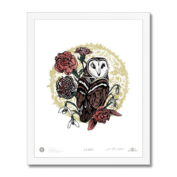 AEON 01 January (Ianuarius) + Sun 11 x 14 Framed Print