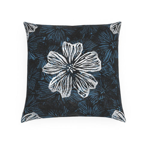 IVI California Poppy with Cannabis Leaves Luxury Cushion