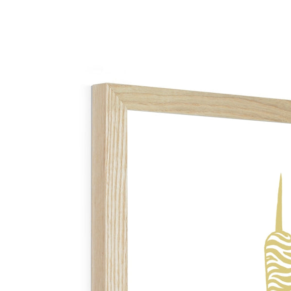 EKO Great Blue Heron Framed Print