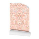 IVI Abstract Gills Large Pattern - Orange White
