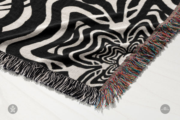 AEON - Abstract Jacquard Woven Blanket
