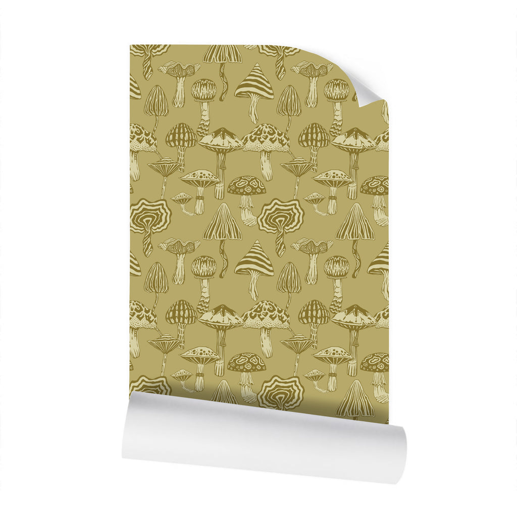 IVI - Mushroom Pattern - Gold IVI - Mushroom Pattern - Gold