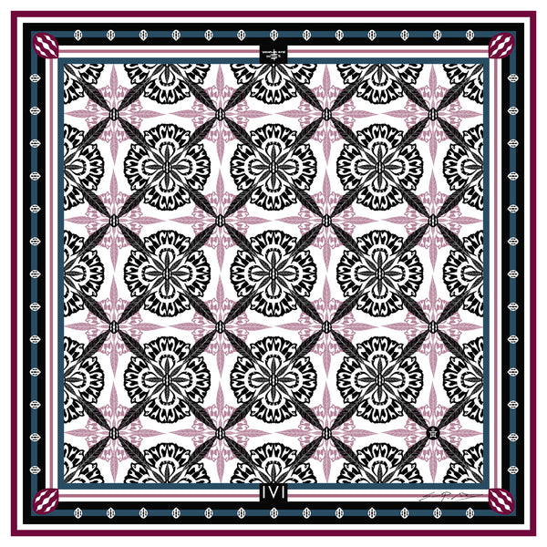 IVI California Poppy with Cannabis Leaves Bandana