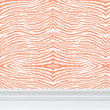 IVI Abstract Gills Large Pattern - Orange White
