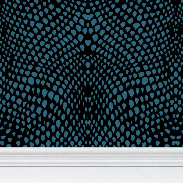 AEON Snake Skin Black Blue Green