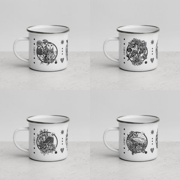 AEON Enamel Mug - Full Set (4)