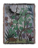 VIN - Ambrosia Grape Vine Scene Jacquard Woven Blanket