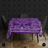 VIN - Fabric Print Purple Inverted - Table Cloth, Ground Cover Blanket, Wall Covering....
