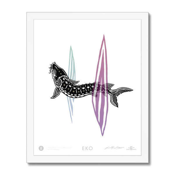 EKO Sturgeon Framed Print