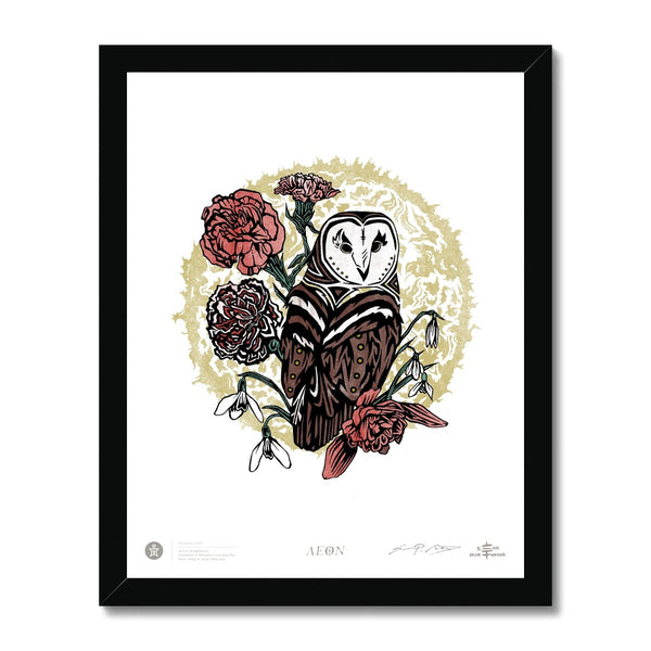 AEON 01 January (Ianuarius) + Sun 11 x 14 Framed Print