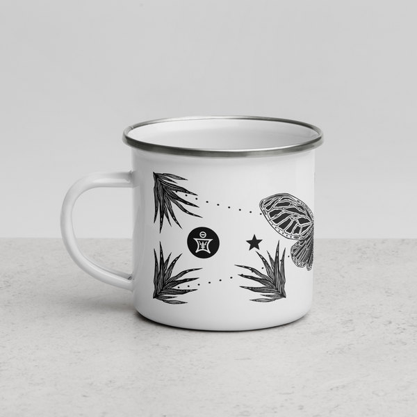 Cicada Broad X - Enamel Mug
