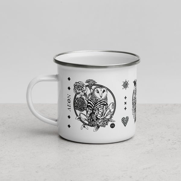 AEON - January, February & March Enamel Mug