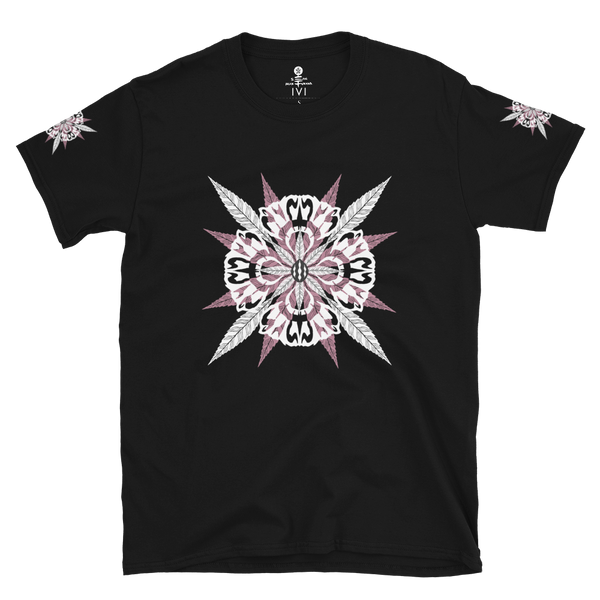 IVI California Poppy with Cannabis Leaves Unisex T-Shirt