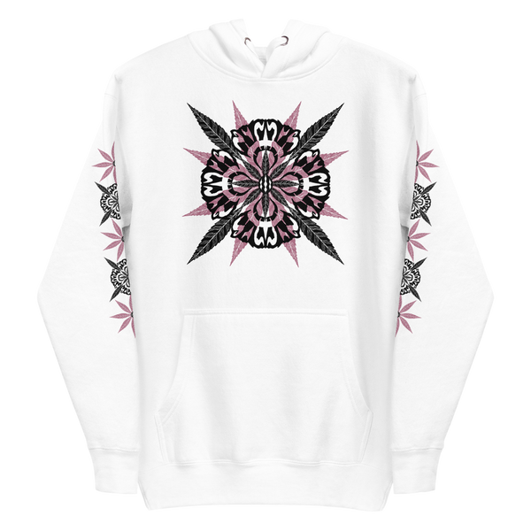 IVI California Poppy with Cannabis Leaves Unisex Hoodie