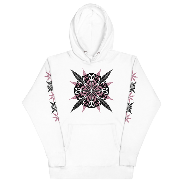 IVI California Poppy with Cannabis Leaves Unisex Hoodie