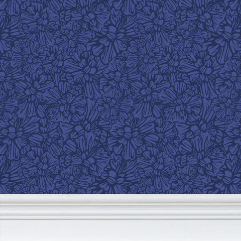 Marigold Floral - Wallpaper Medium Print
