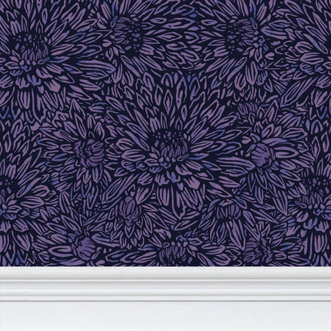 Chrysanthemum Floral - Wallpaper Large Print
