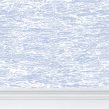 Water - Light Blue on White - Large Wallpaper Print