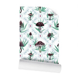 IVI LIFE - Mushroom Pattern w/ Cannabis Leaves