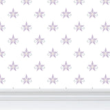 Blazing Star Floral - Small Repeat Wallpaper Print