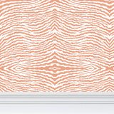 IVI Abstract Gills Large Pattern - Orange White