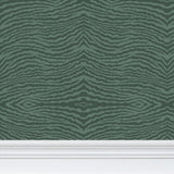 IVI Abstract Gill Pattern - Green on Green