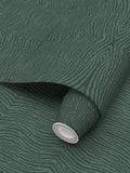IVI Abstract Gill Pattern - Green on Green