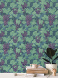 Ambrosia Grape Vine Repeat Wallpaper