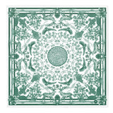 VIN - Fabric Print Green - Table Cloth, Ground Cover Blanket, Wall Covering....