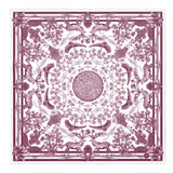 VIN - Fabric Print Red Purple - Table Cloth, Ground Cover Blanket, Wall Covering....