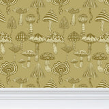 IVI - Mushroom Pattern - Gold